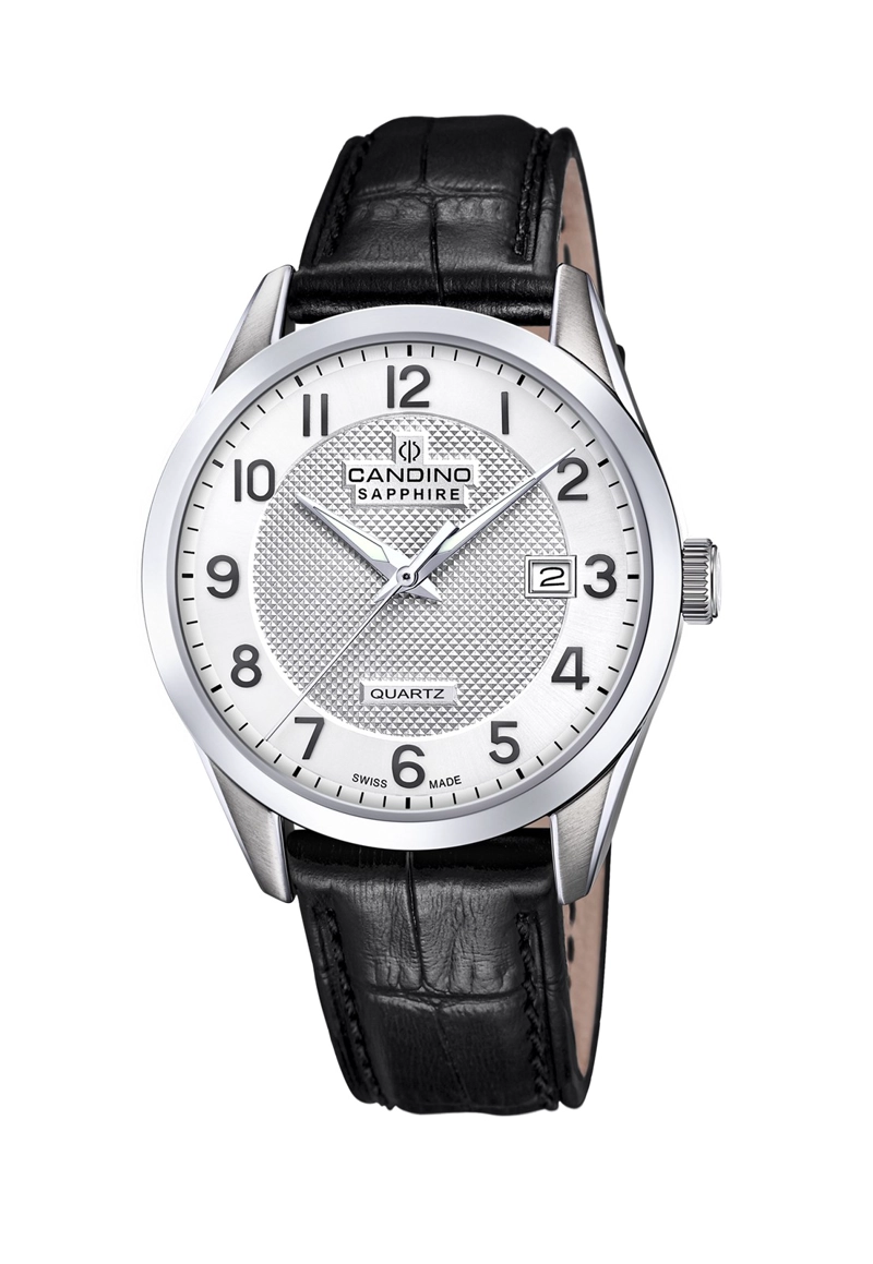 RELOJ DE PULSERA CANDINO C4710/A SWISS PLATEADO HOMBRE COUPLE CLASSIC - 1