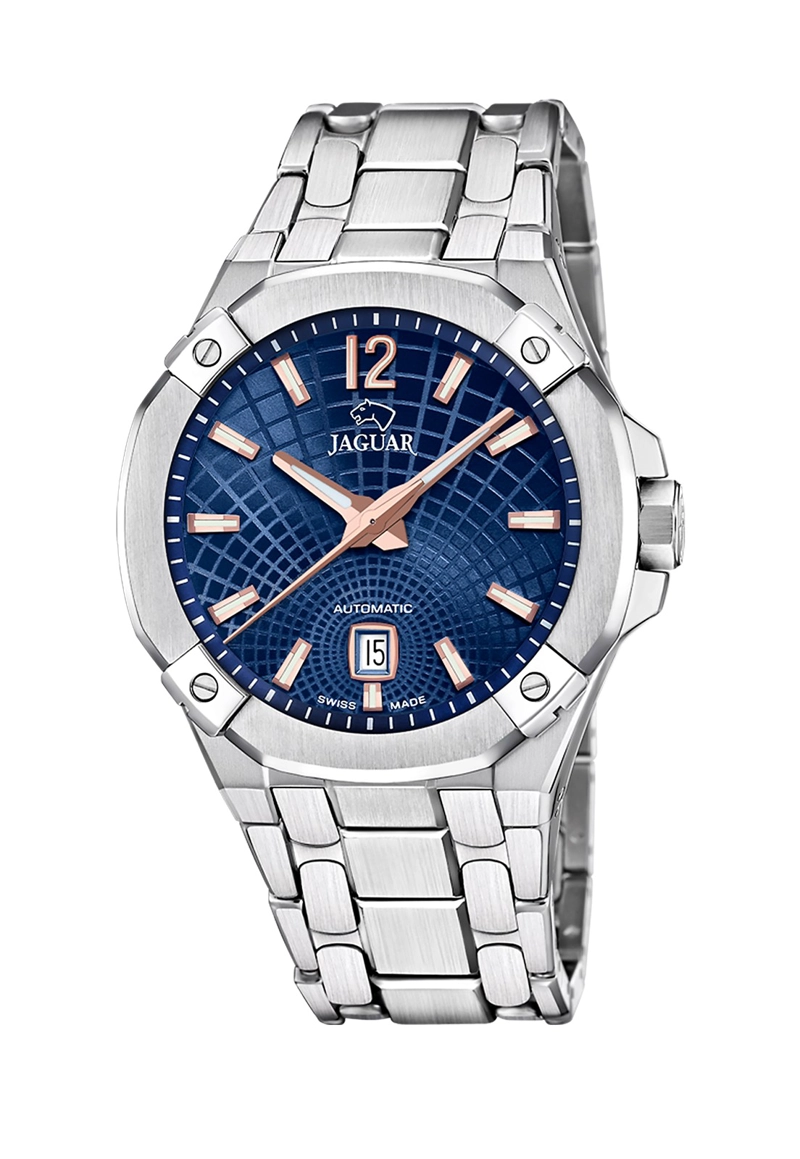 RELOJ DE PULSERA JAGUAR J1029/2 SWISS AZUL HOMBRE AUTOMÁTICO - 1