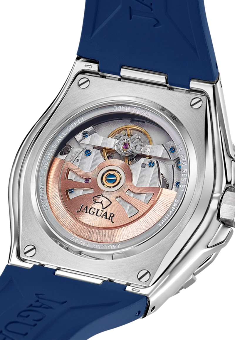 RELOJ DE PULSERA JAGUAR J1030/2 SWISS AZUL HOMBRE AUTOMÁTICO - 3