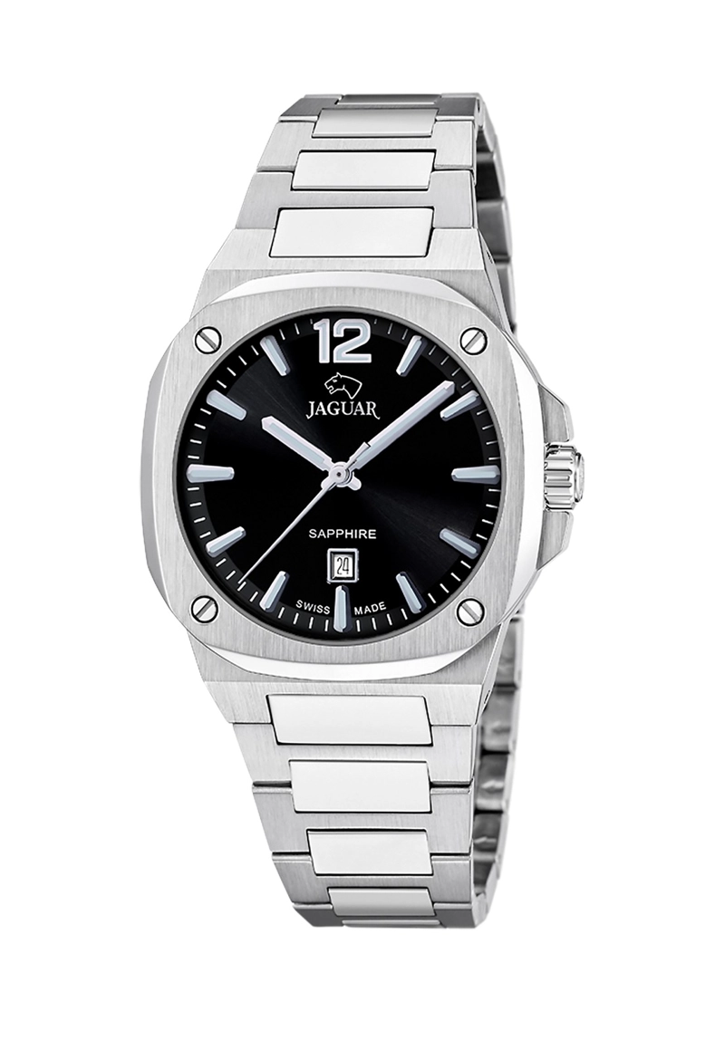 RELOJ DE PULSERA JAGUAR J1027/4 SWISS NEGRO MUJER RONDCARRE - 1