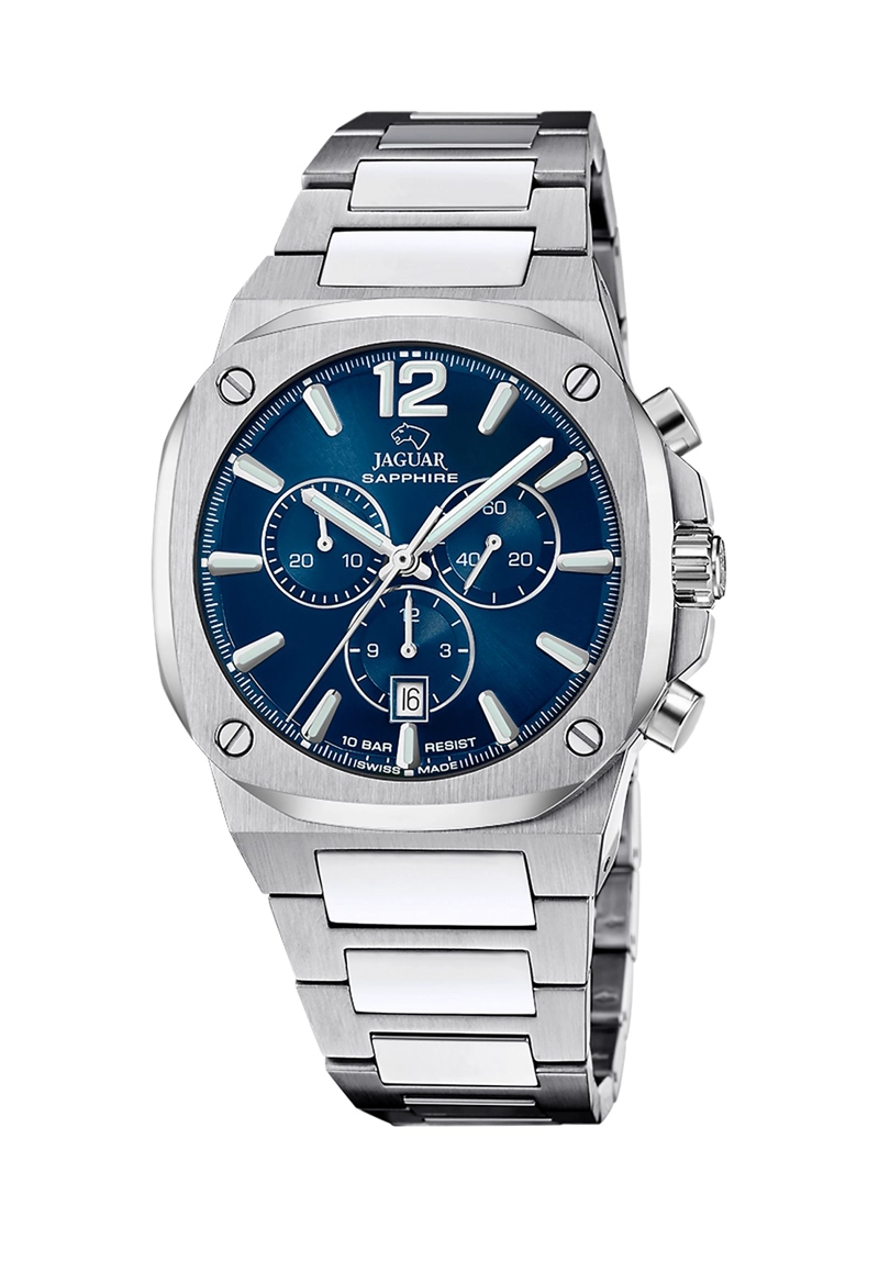 RELOJ J1025/1 JAGUAR SWISS AZUL HOMBRE RONDCARRE - 1