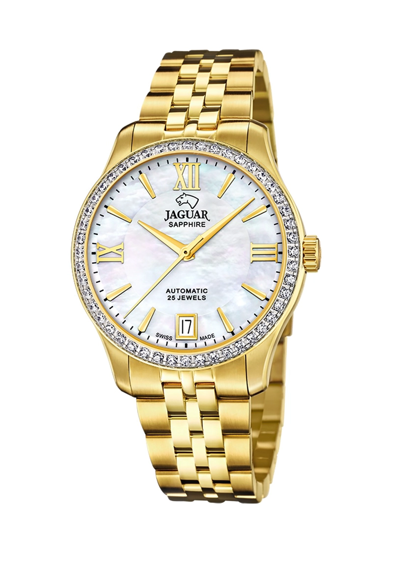 RELOJ DE PULSERA JAGUAR J999/1 SWISS BLANCO MUJER AUTOMÁTICO - 1