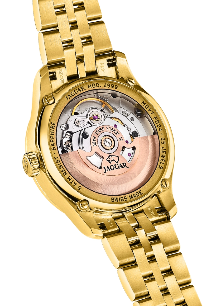 RELOJ DE PULSERA JAGUAR J999/1 SWISS BLANCO MUJER AUTOMÁTICO - 3