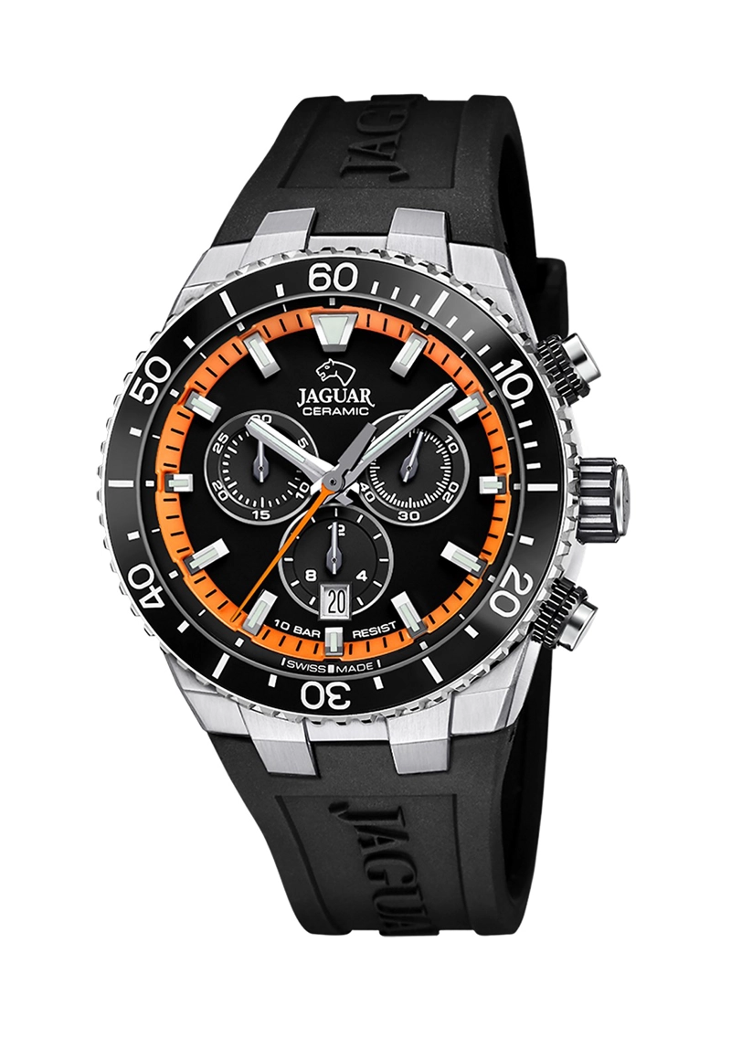 RELOJ DE PULSERA JAGUAR J1021/4 SWISS NEGRO HOMBRE CERAMIC - 1