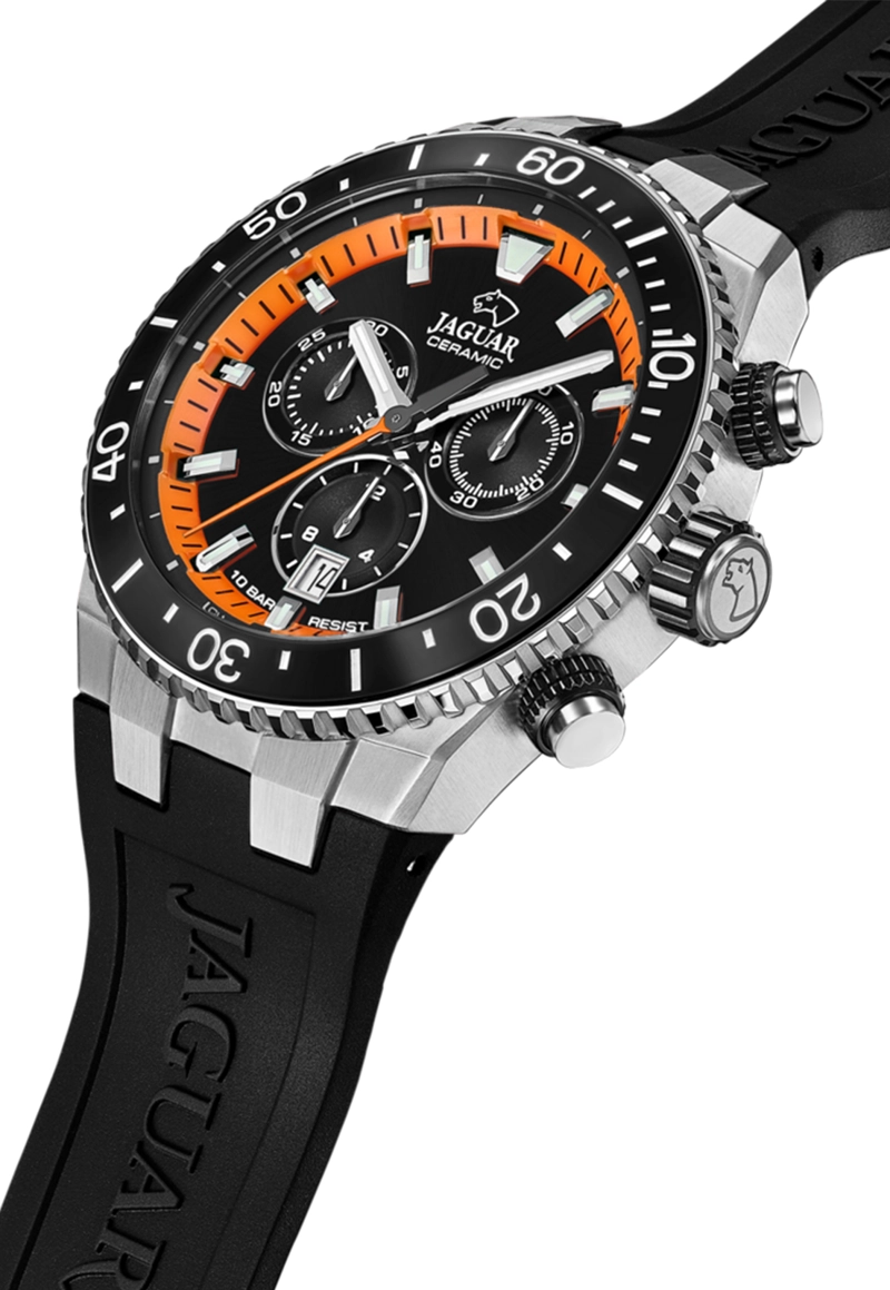 RELOJ DE PULSERA JAGUAR J1021/4 SWISS NEGRO HOMBRE CERAMIC - 2
