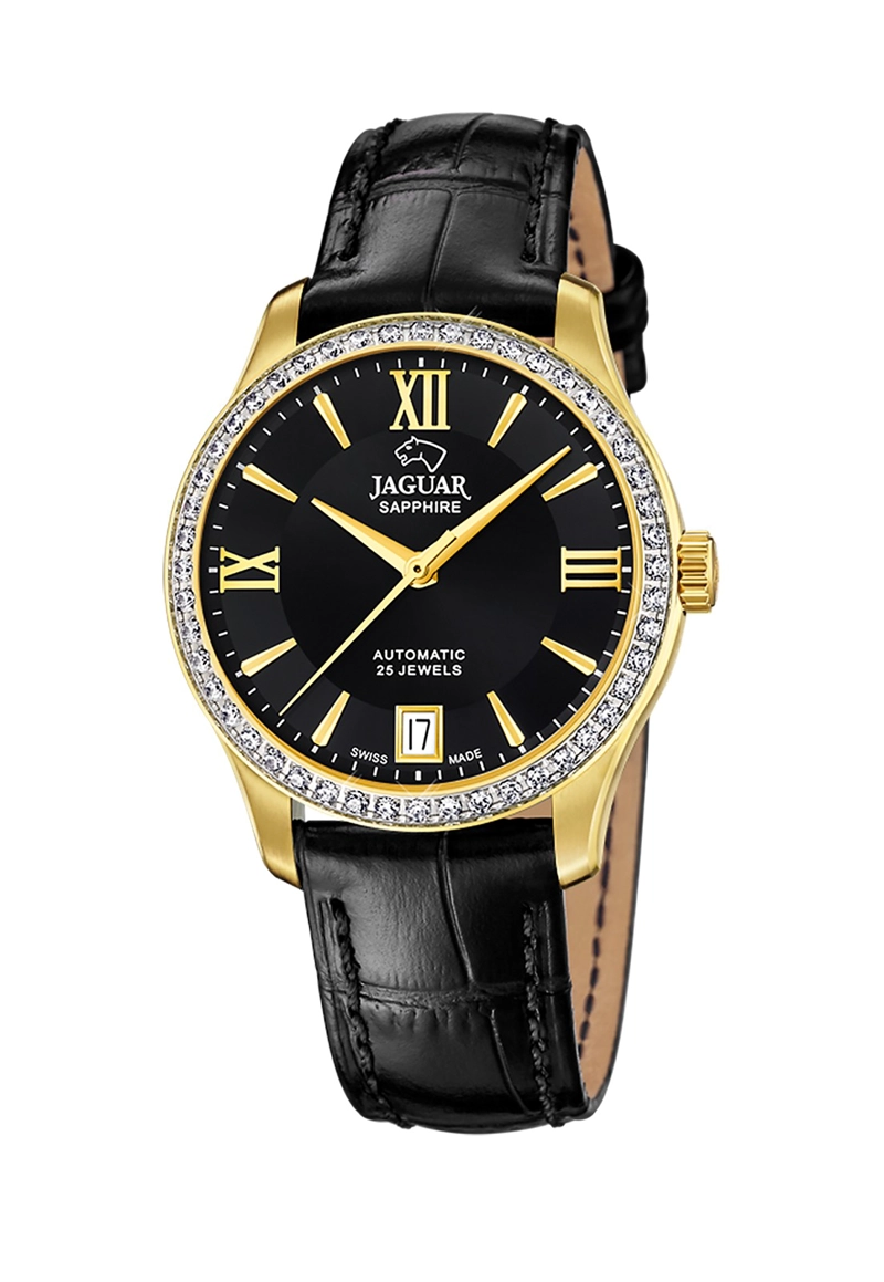 RELOJ DE PULSERA JAGUAR J999/B SWISS NEGRO MUJER AUTOMÁTICO - 1