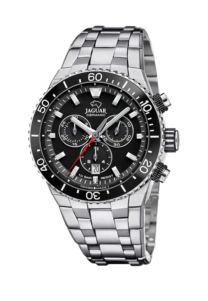 RELOJ DE PULSERA JAGUAR J1022/4 SWISS NEGRO HOMBRE CERAMIC - 1