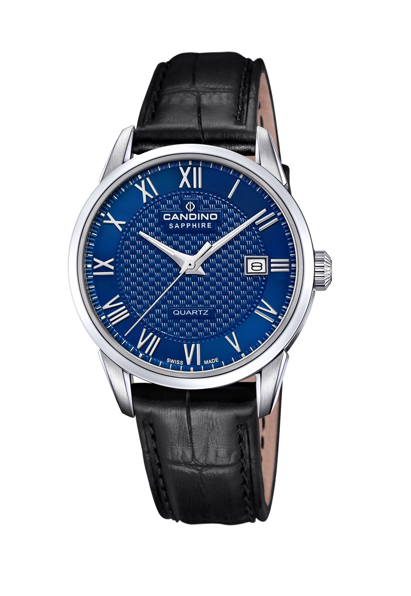 RELOJ DE PULSERA CANDINO C4712/C SWISS AZUL HOMBRE COUPLE CLASSIC - 1