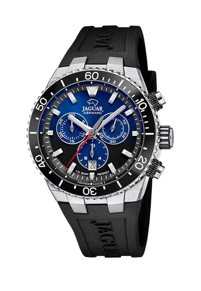 RELOJ DE PULSERA JAGUAR J1021/6 SWISS AZUL HOMBRE CERAMIC