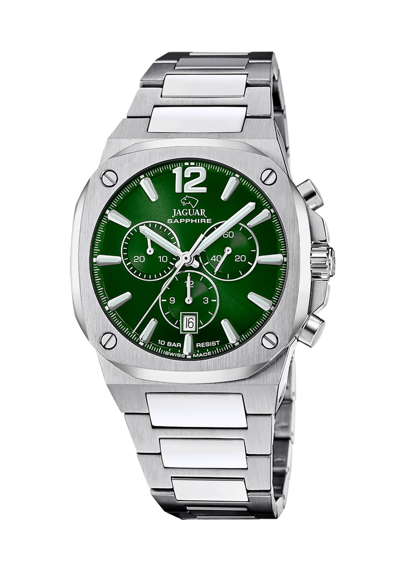 RELOJ DE PULSERA JAGUAR J1025/2 SWISS VERDE HOMBRE RONDCARRE - 1