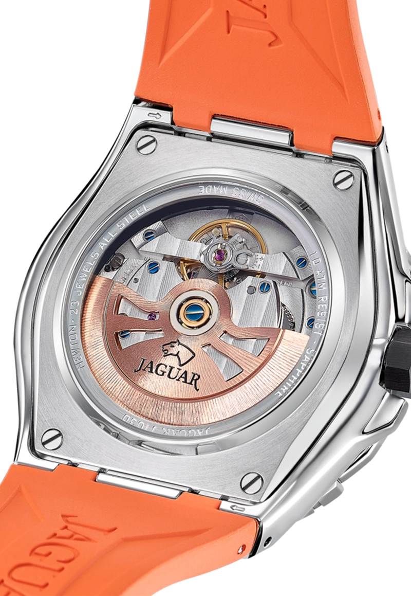 RELOJ DE PULSERA JAGUAR J1030/1 SWISS NEGRO HOMBRE AUTOMÁTICO - 3