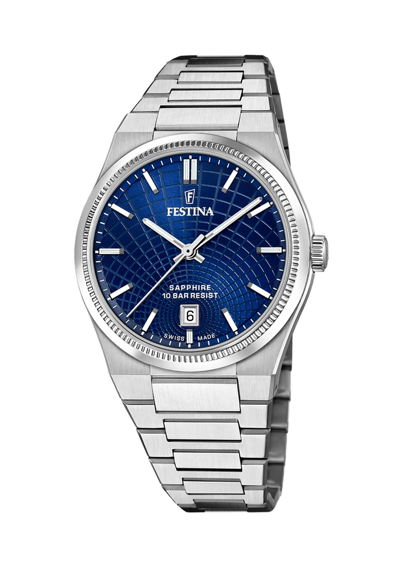 RELOJ F20051/4 FESTINA SWISS AZUL HOMBRE RIVE COLLECTION - 1