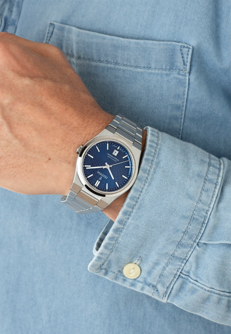 RELOJ F20051/4 FESTINA SWISS AZUL HOMBRE RIVE COLLECTION - 4