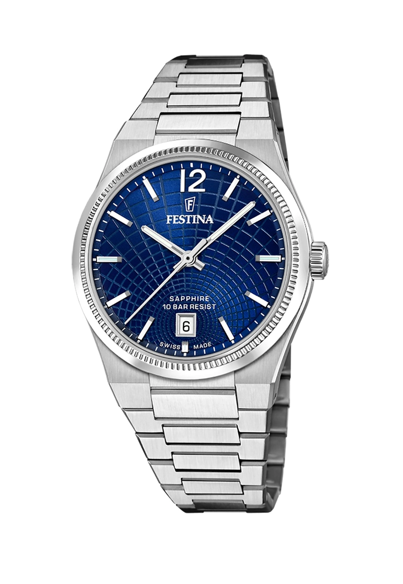 RELOJ DE PULSERA FESTINA F20052/7 SWISS AZUL MUJER RIVE COLLECTION - 1