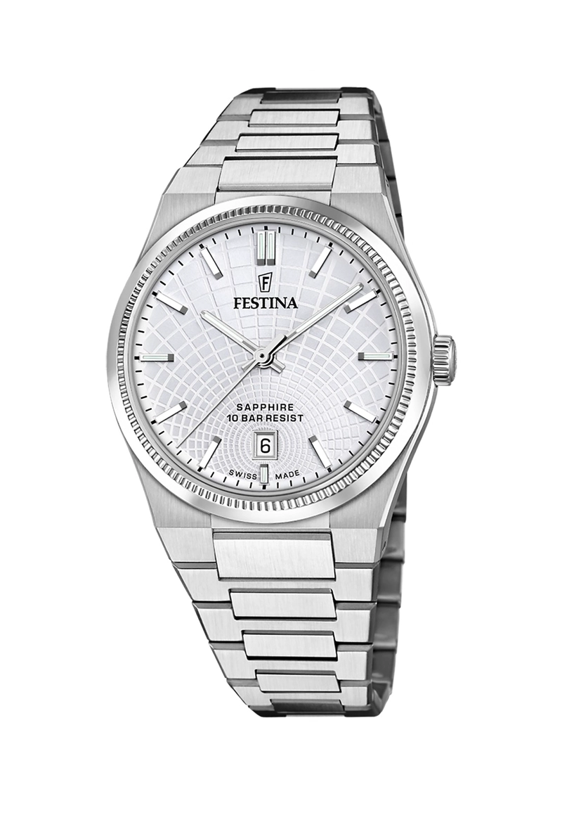 RELOJ F20051/1 FESTINA SWISS PLATEADO HOMBRE RIVE COLLECTION - 1