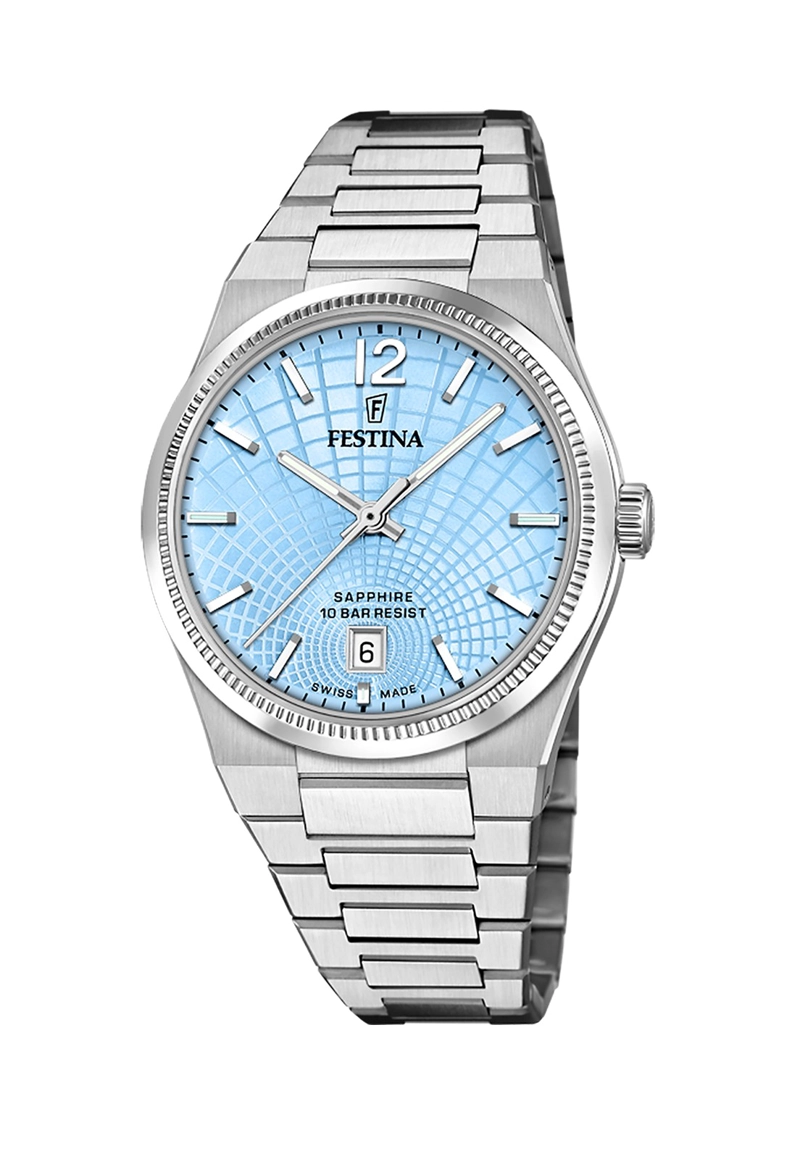 RELOJ DE PULSERA FESTINA F20052/5 SWISS AZUL MUJER RIVE COLLECTION - 1