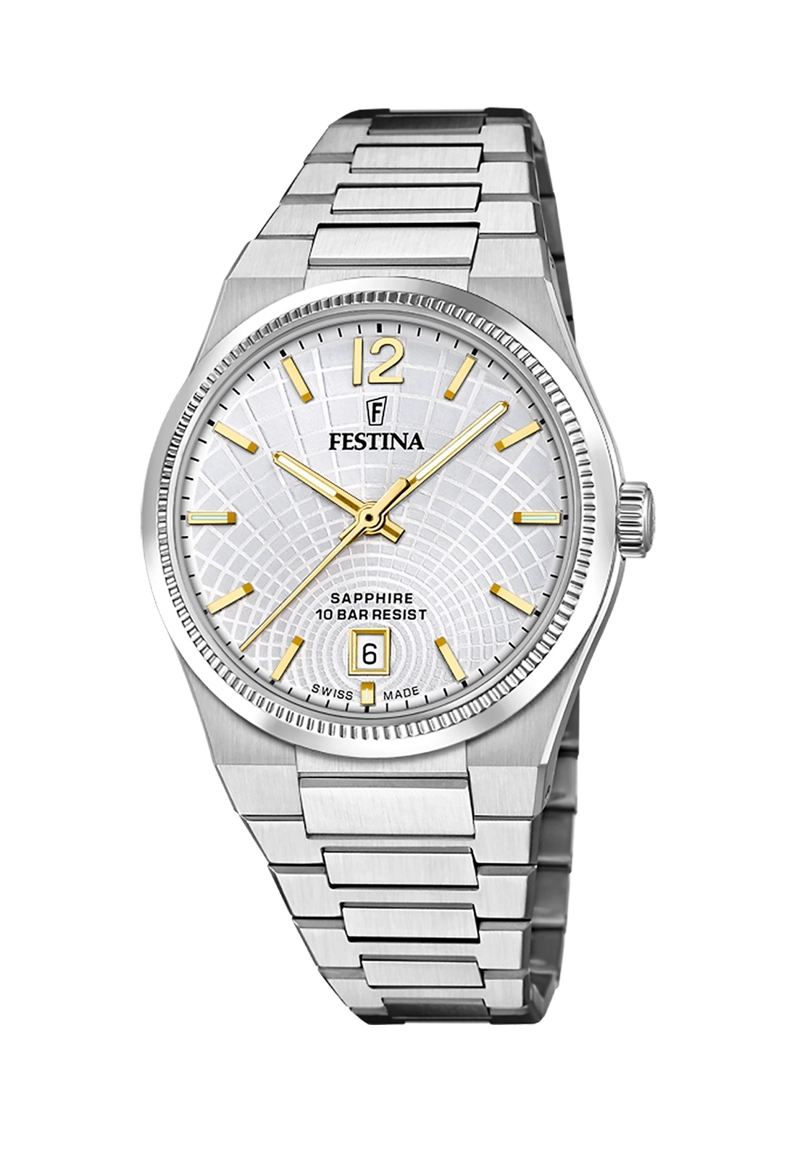 RELOJ DE PULSERA FESTINA F20052/2 SWISS PLATEADO MUJER RIVE COLLECTION - 1