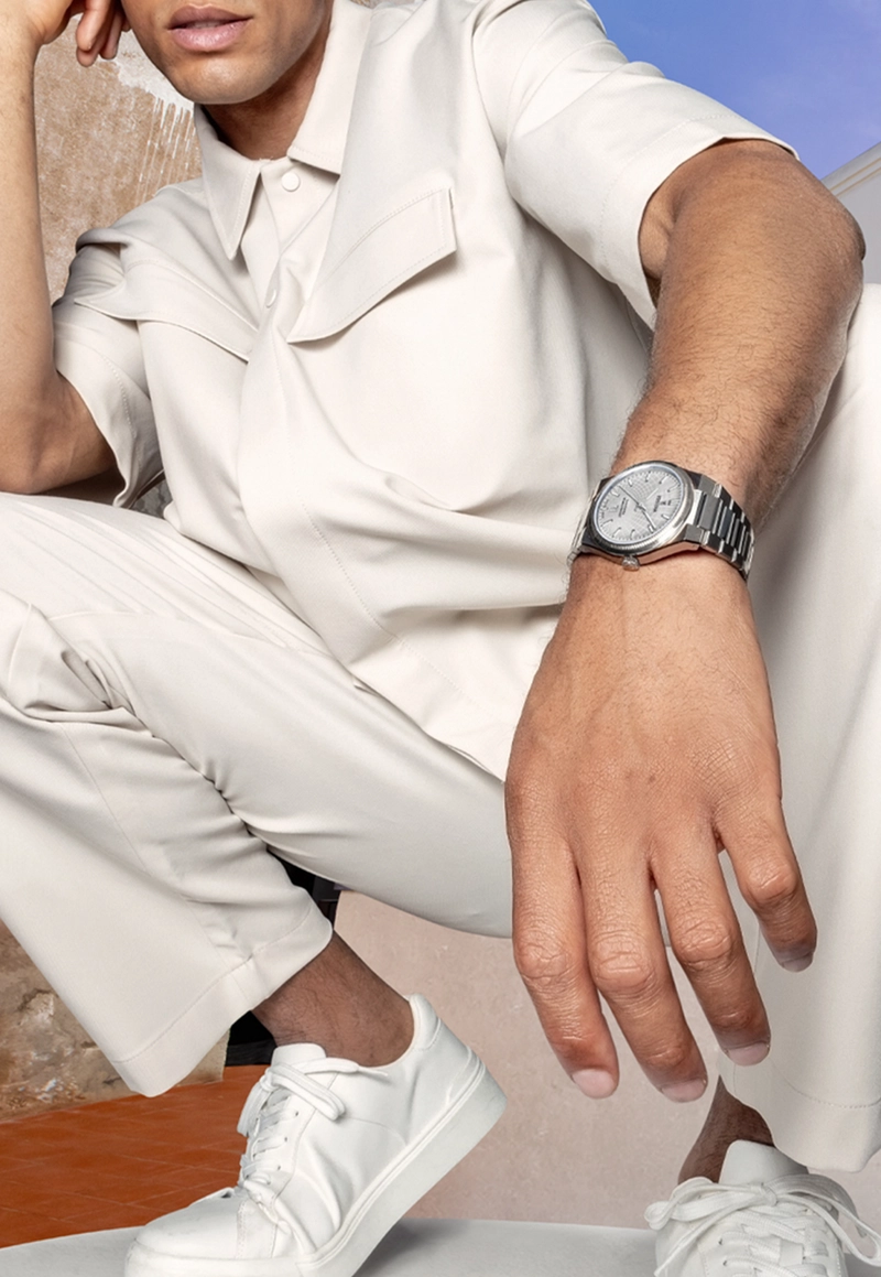 RELOJ DE PULSERA FESTINA F20051/2 SWISS PLATEADO HOMBRE RIVE COLLECTION - 5