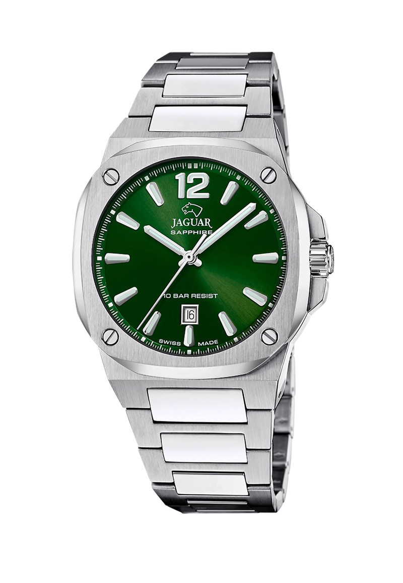 RELOJ J1024/2 JAGUAR SWISS VERDE HOMBRE RONDCARRE - 1