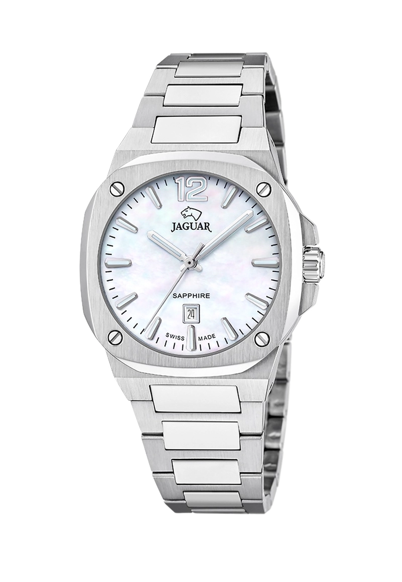 RELOJ DE PULSERA JAGUAR J1027/1 SWISS BLANCO MUJER RONDCARRE - 1
