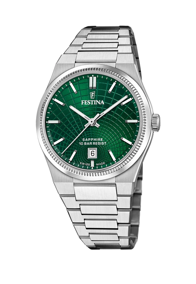 RELOJ F20051/5 FESTINA SWISS VERDE HOMBRE RIVE COLLECTION - 1