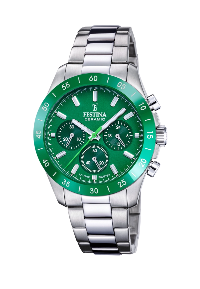 RELOJ F20693/5 FESTINA VERDE MUJER CERAMIC - 1