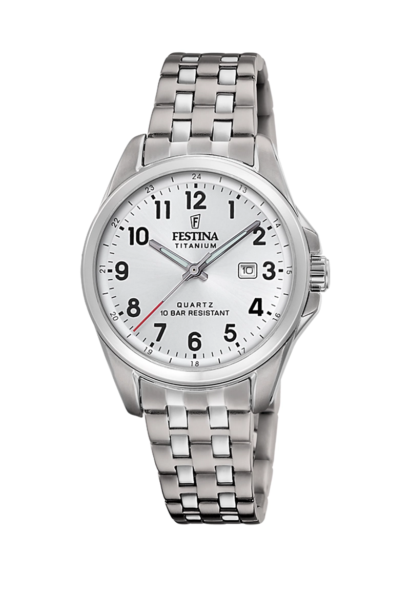RELOJ F20697/1 FESTINA BLANCO MUJER CALENDARIO TITANIUM - 1