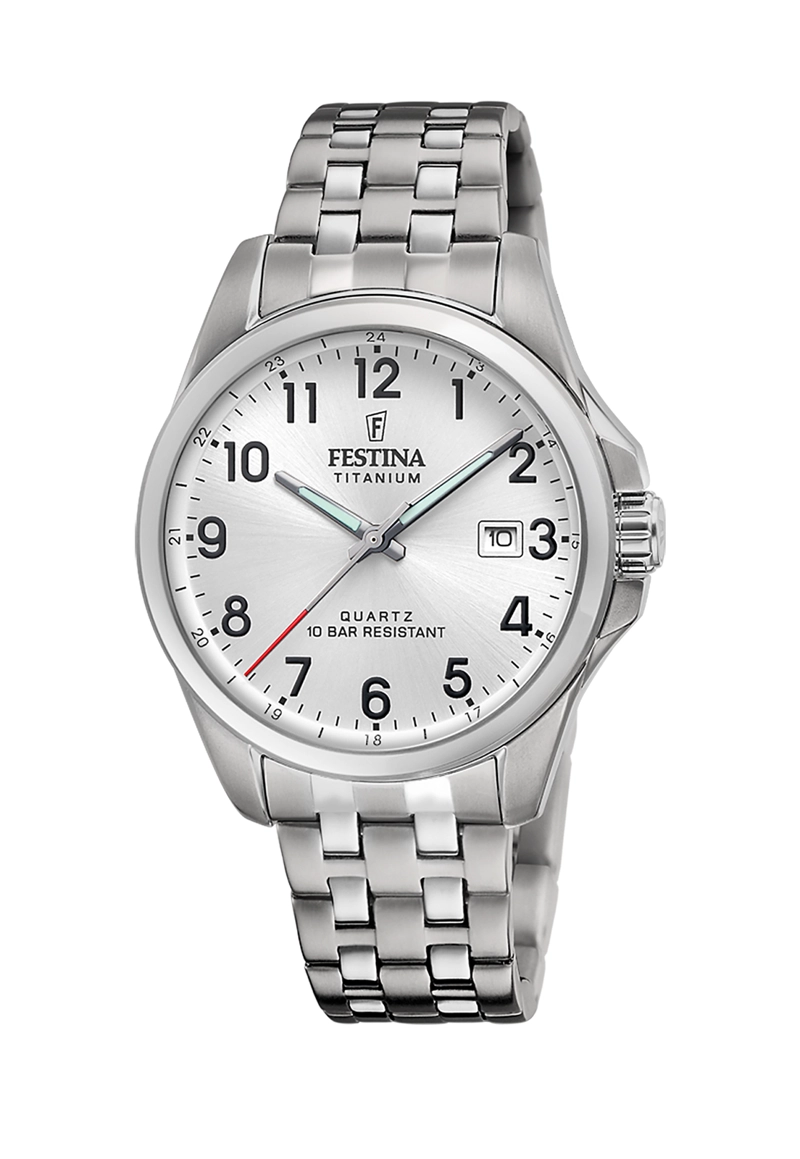 RELOJ F20696/1 FESTINA BLANCO HOMBRE CALENDARIO TITANIUM - 1