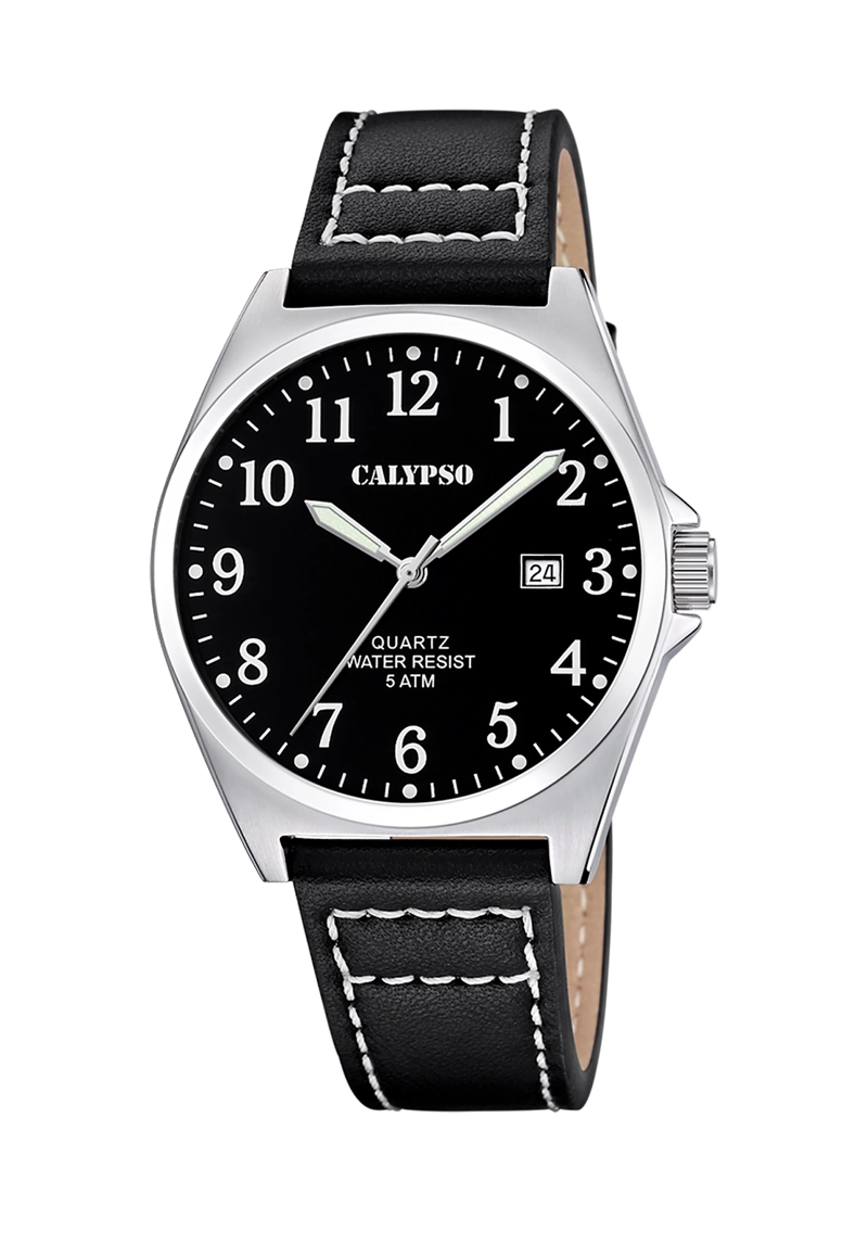 RELOJ DE PULSERA CALYPSO K5868/4 NEGRO HOMBRE BASIC - 1