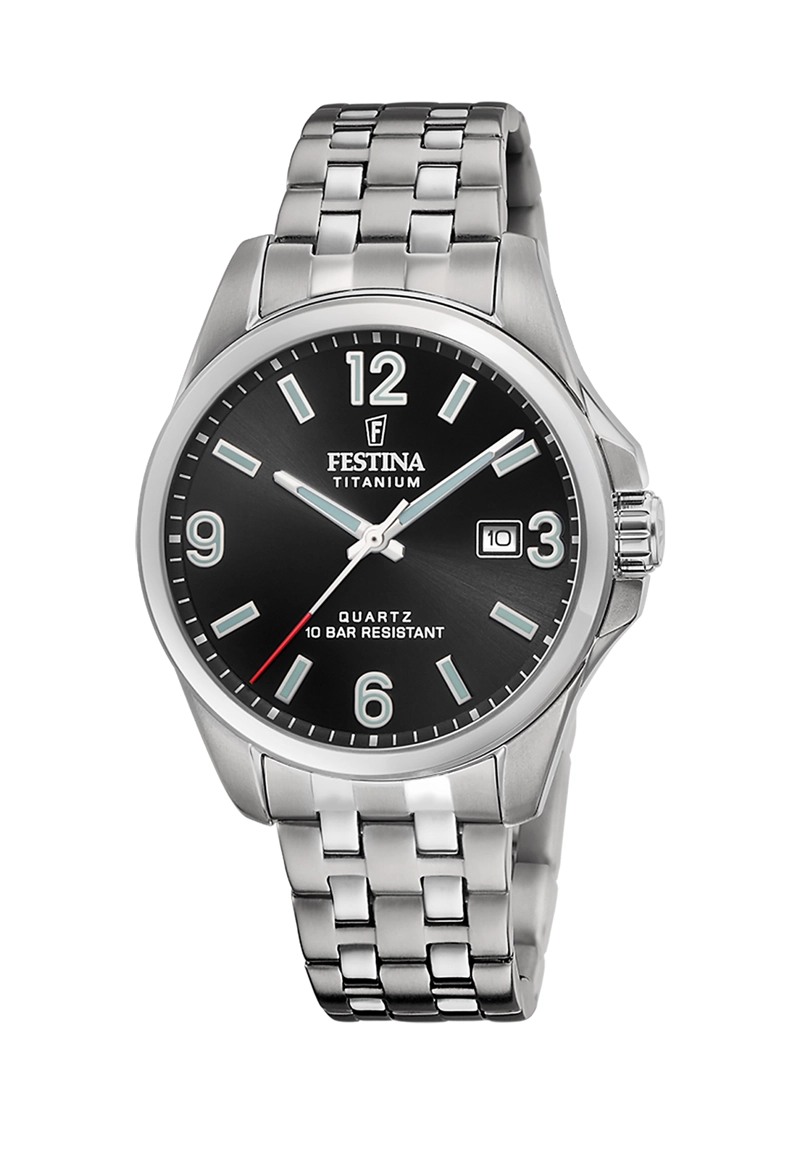 RELOJ F20696/3 FESTINA NEGRO HOMBRE CALENDARIO TITANIUM - 1