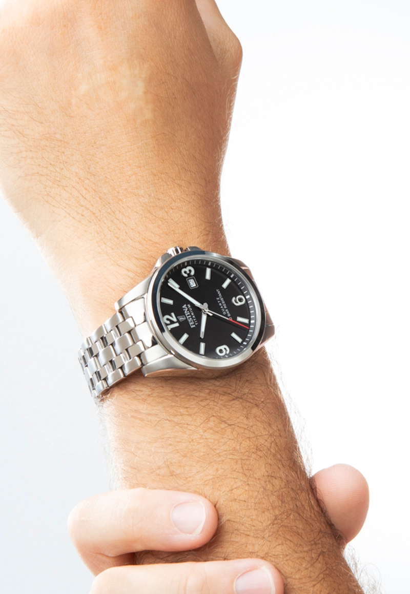RELOJ F20696/3 FESTINA NEGRO HOMBRE CALENDARIO TITANIUM - 3