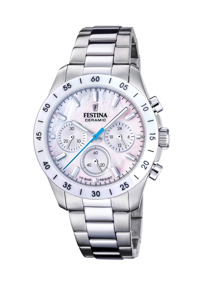 RELOJ F20693/1 FESTINA PLATEADO MUJER CERAMIC - 1