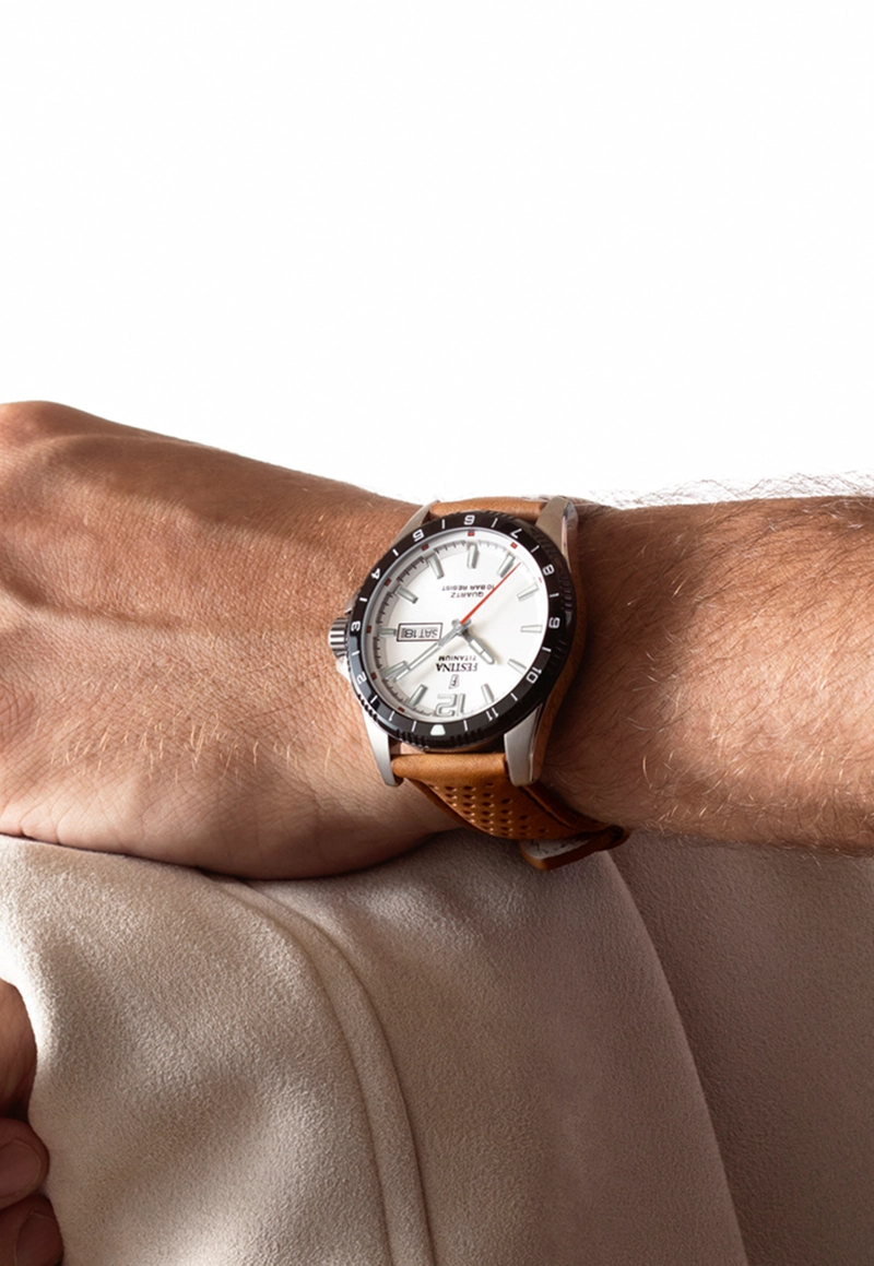 RELOJ F20699/1 FESTINA PLATEADO HOMBRE CALENDARIO TITANIUM - 2