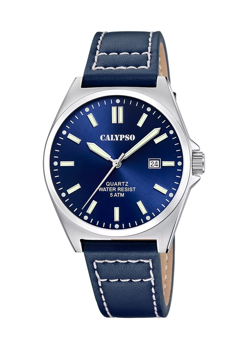 RELOJ K5868/3 CALYPSO AZUL HOMBRE BASIC - 1