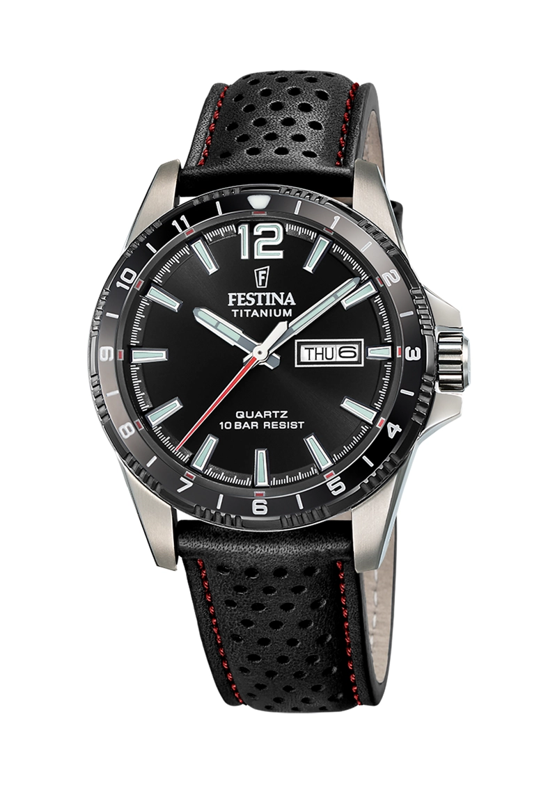 RELOJ F20699/4 FESTINA NEGRO HOMBRE CALENDARIO TITANIUM - 1