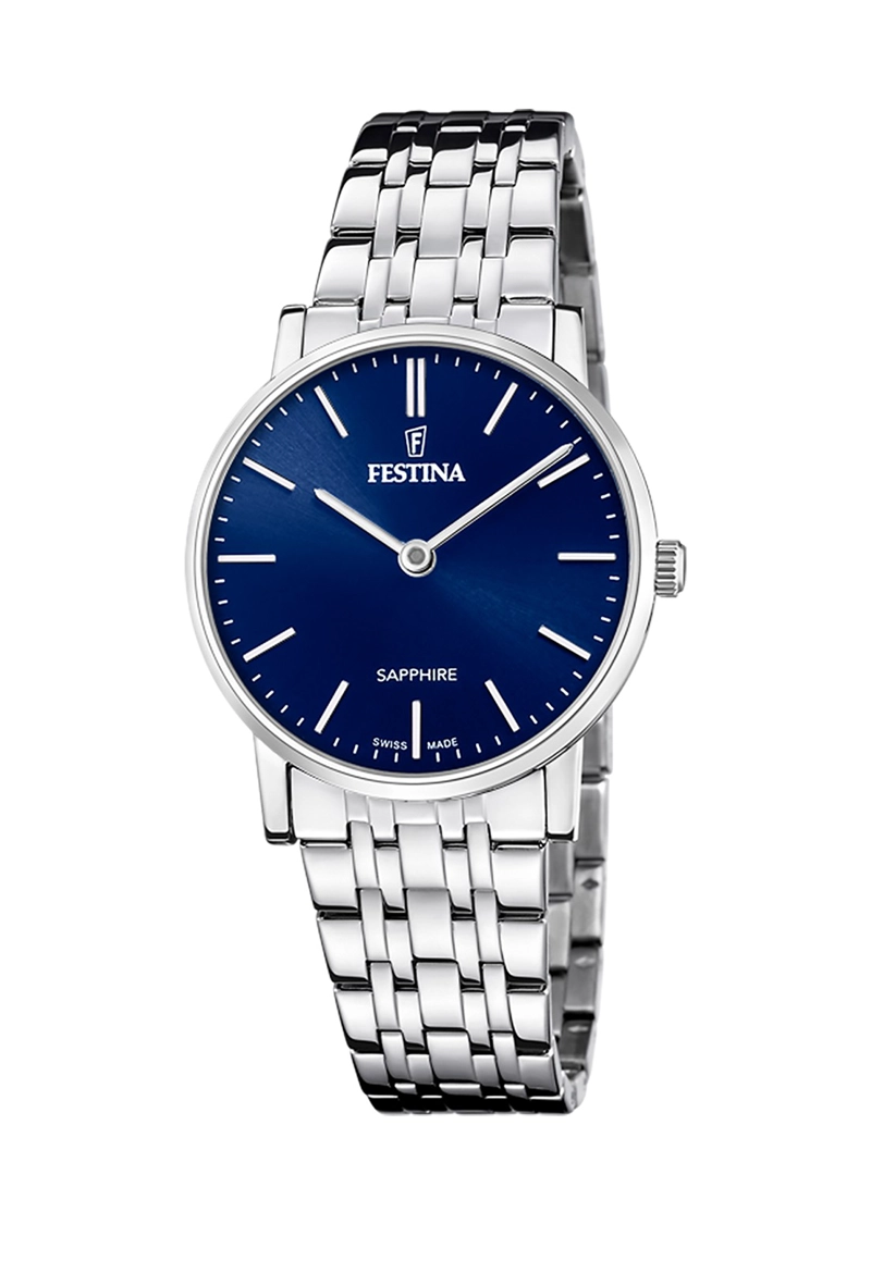 RELOJ DE PULSERA FESTINA F20047/3 SWISS AZUL MUJER ACERO CLÁSICO - 1