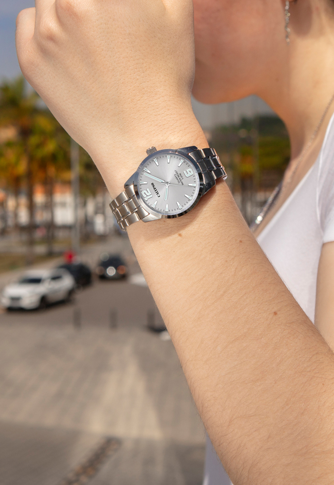 RELOJ K5867/2 CALYPSO GRIS MUJER BASIC - 3