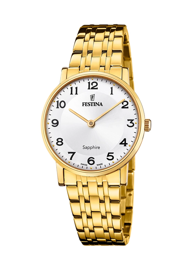RELOJ DE PULSERA FESTINA F20048/1 SWISS BLANCO MUJER ACERO CLÁSICO - 1