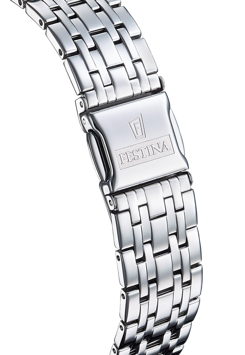 RELOJ F20045/1 FESTINA SWISS BLANCO HOMBRE ACERO CLASICO - 2