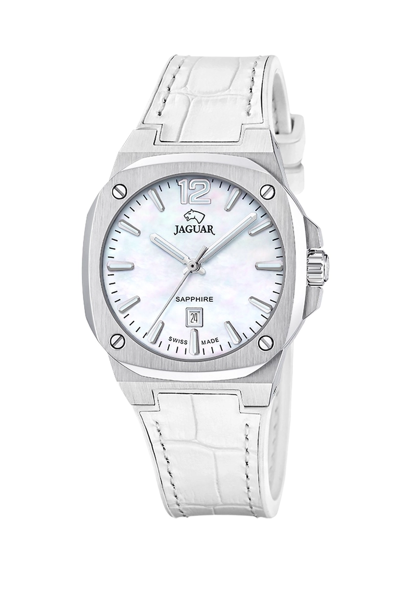 RELOJ J1032/1 JAGUAR SWISS BLANCO MUJER RONDCARRE - 1