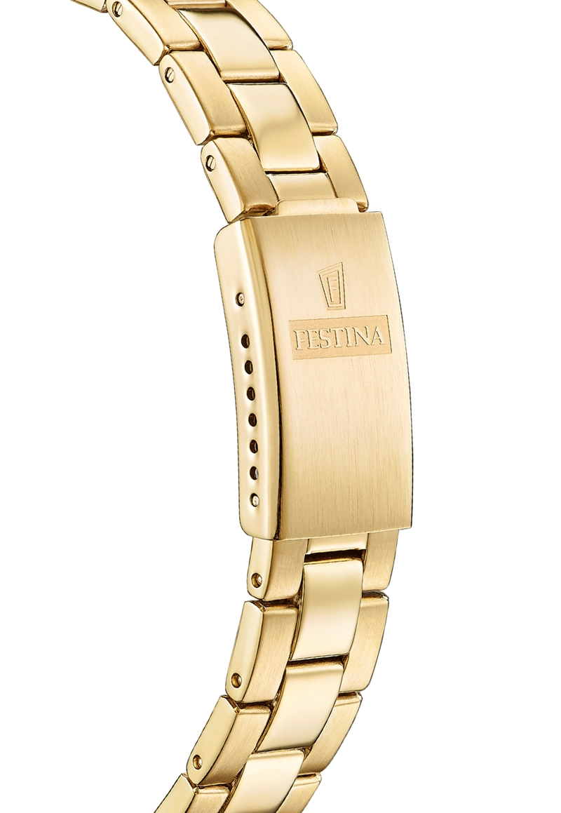 RELOJ DE PULSERA FESTINA SWISS F20050/4 NEGRO MUJER ACERO CLASICO - 3