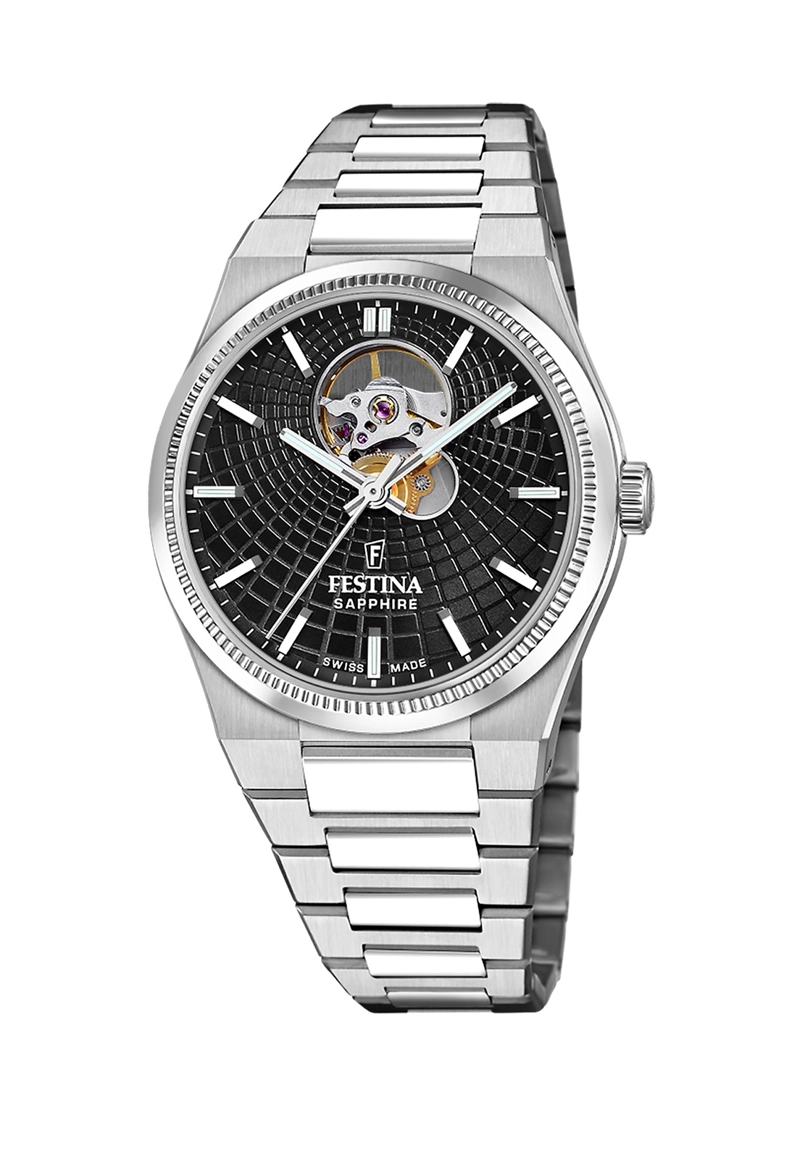 RELOJ DE PULSERA FESTINA SWISS F20053/4 NEGRO HOMBRE AUTOMÁTICO - 1