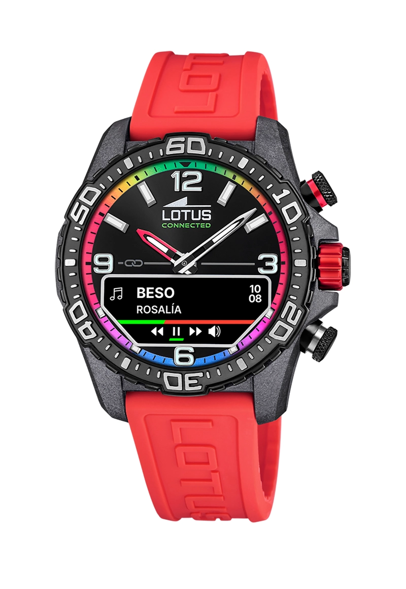 RELOJ 20000/6 LOTUS NEGRO HOMBRE CONNECTED - 1