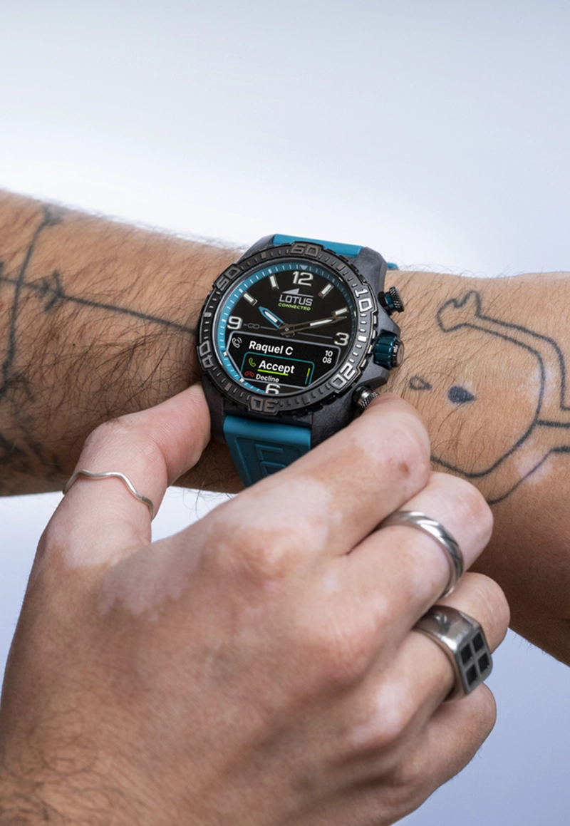 RELOJ 20000/5 LOTUS NEGRO HOMBRE CONNECTED - 3