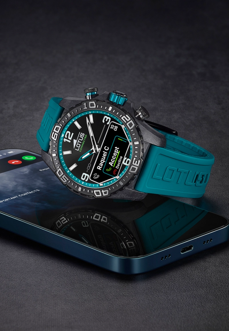RELOJ 20000/5 LOTUS NEGRO HOMBRE CONNECTED - 4
