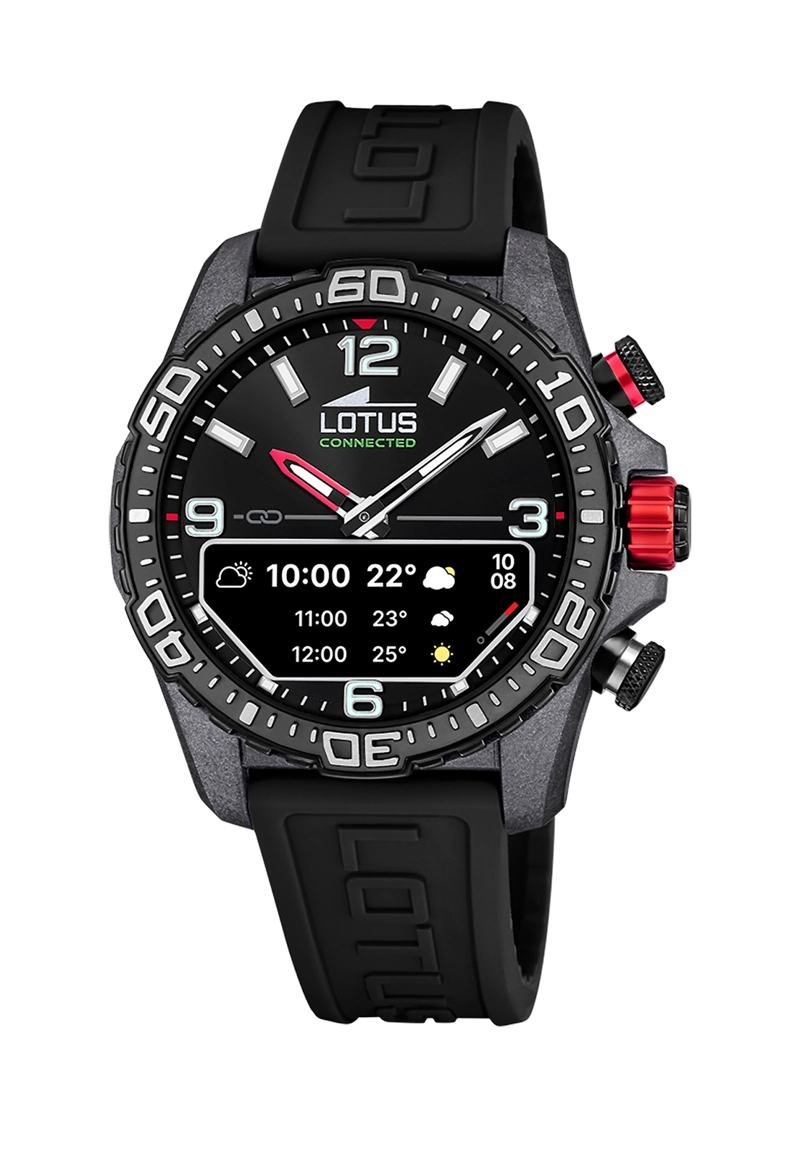 RELOJ 20000/4 LOTUS NEGRO HOMBRE CONNECTED - 1