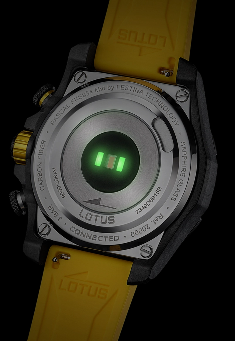 RELOJ 20000/8 LOTUS NEGRO HOMBRE CONNECTED - 3