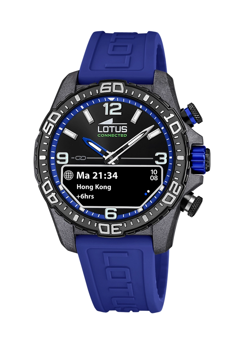 RELOJ 20000/3 LOTUS NEGRO HOMBRE CONNECTED - 1