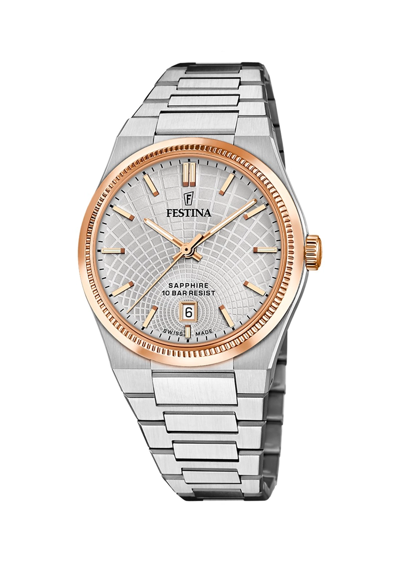 RELOJ F20065/1 FESTINA SWISS PLATEADO HOMBRE RIVE COLLECTION - 1