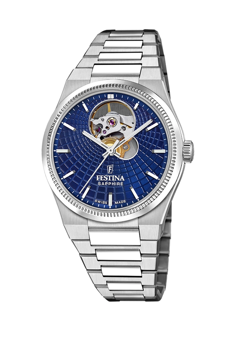 RELOJ F20054/5 FESTINA SWISS AZUL MUJER AUTOMATICO - 1